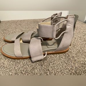 EUC Isola gray sandals